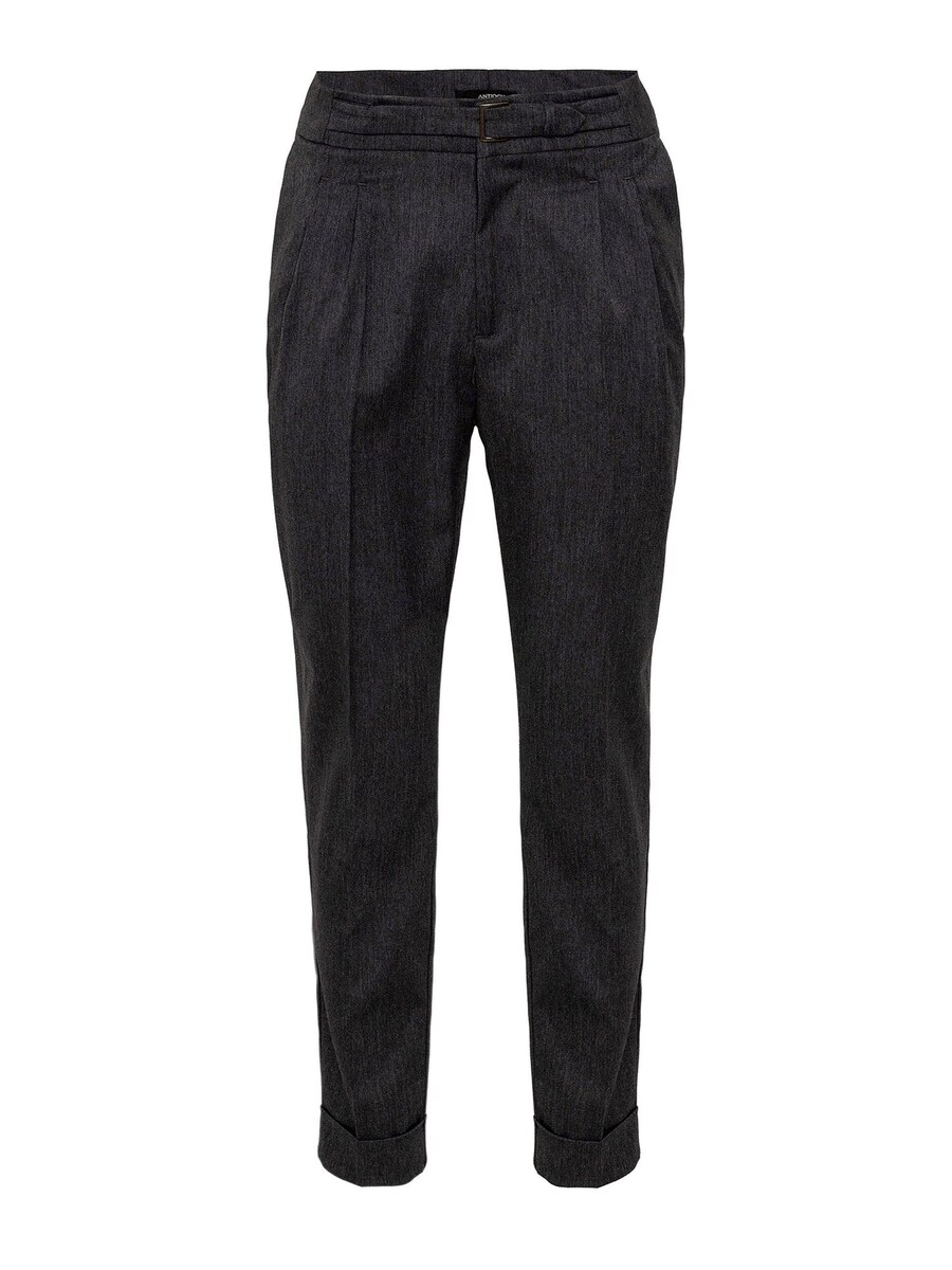Обычные брюки со складками спереди Antioch, антрацит
Обычные брюки со складками спереди Antioch, антрацит