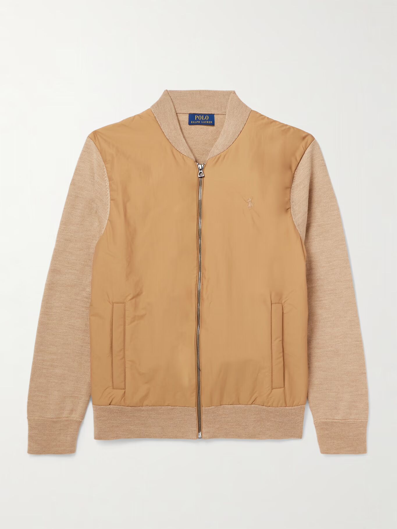 Куртка из мериносовой шерсти и смеси хлопка с вышитым логотипом POLO RALPH LAUREN, коричневый
Куртка из мериносовой шерсти и смеси хлопка с вышитым логотипом POLO RALPH LAUREN, коричневый