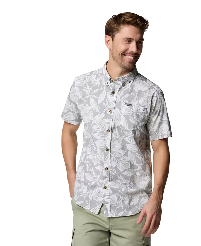 Мужская рубашка с коротким рукавом с принтом Rapid Rivers Columbia, серебряный
Мужская рубашка с коротким рукавом с принтом Rapid Rivers Columbia, серебряный