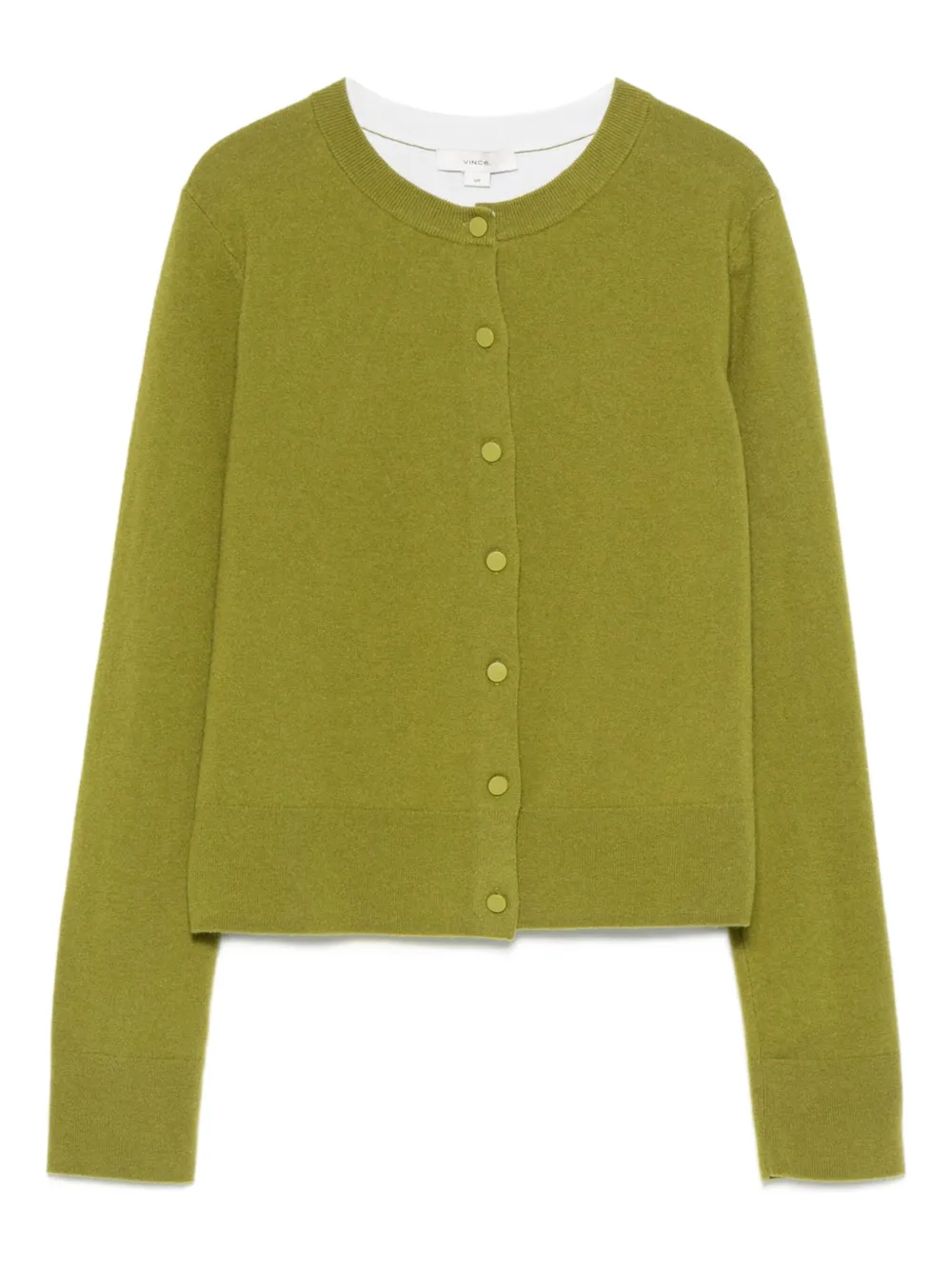 Кардиган с пуговицами спереди Vince, зеленый
Кардиган с пуговицами спереди Vince, зеленый