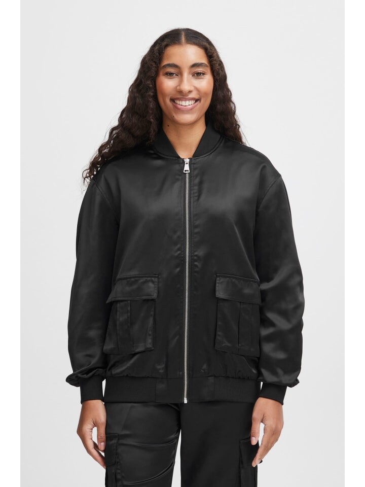 Куртка b.young Kurzjacke BYESTO BOMBER JACKET - 20814260 coole übergroße Bomberjacke, цвет black denim
Куртка b.young Kurzjacke BYESTO BOMBER JACKET - 20814260 coole übergroße Bomberjacke, цвет black denim