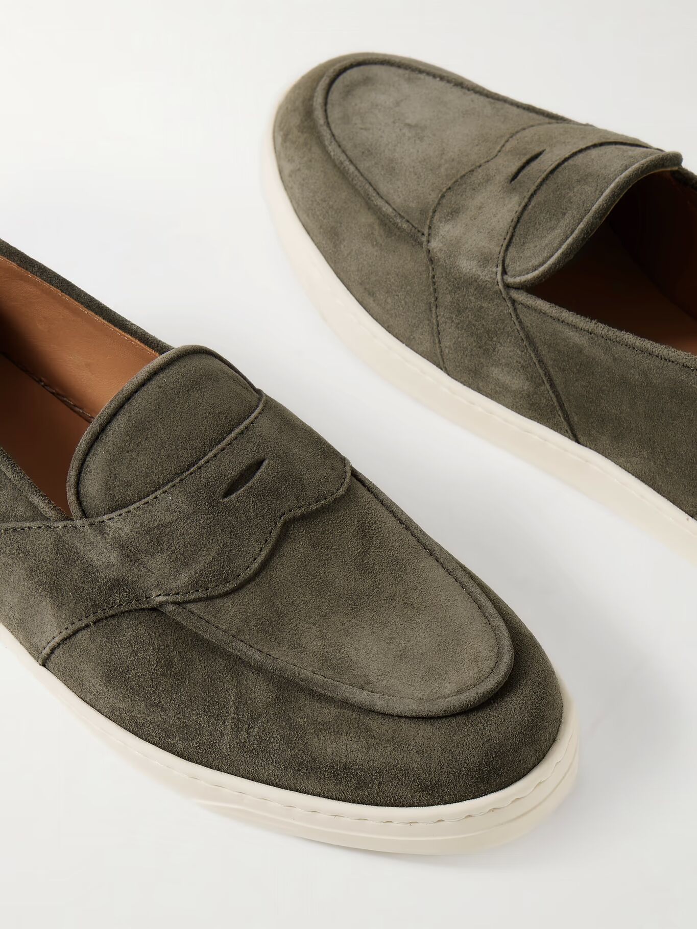 Замшевые пенни-лоферы Joey GEORGE CLEVERLEY, хаки
Замшевые пенни-лоферы Joey GEORGE CLEVERLEY, хаки