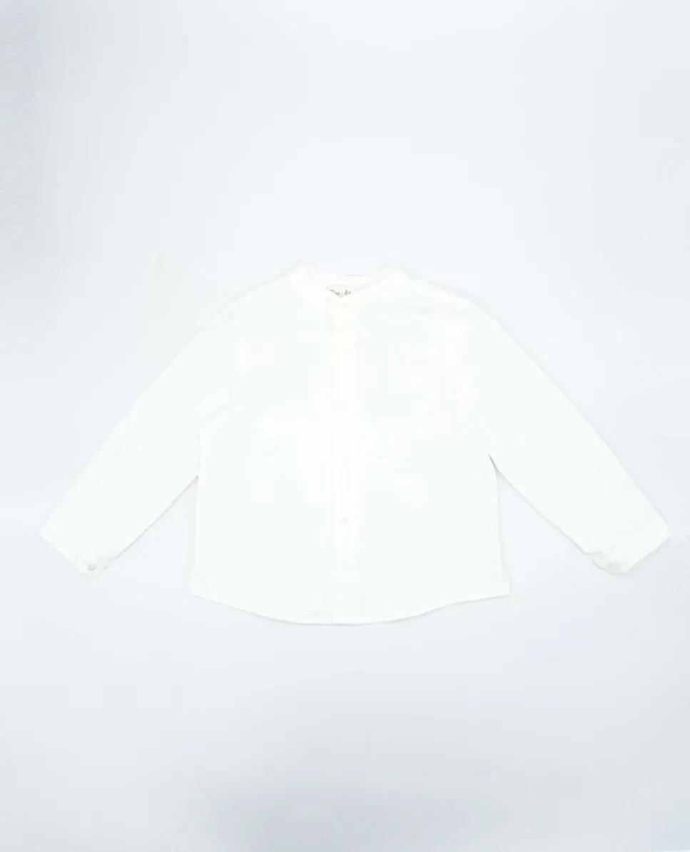 Белая хлопковая рубашка для мальчика Fina Ejerique
Белая хлопковая рубашка для мальчика Fina Ejerique