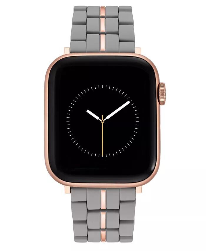 Женский браслет с прорезиненными звеньями, совместимый с Apple Watch 42/44/45/Ultra/Ultra 2 Nine West, розовый
Женский браслет с прорезиненными звеньями, совместимый с Apple Watch 42/44/45/Ultra/Ultra 2 Nine West, розовый