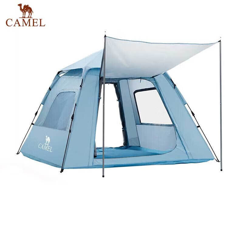 Camel (Camel) Xiaoyao pro уличная палатка с серебряным солнцезащитным кремом для кемпинга, полностью автоматическое быстро открывающееся туристическое снаряжение, голубой цвет
Camel (Camel) Xiaoyao pro уличная палатка с серебряным солнцезащитным кремом для кемпинга, полностью автоматическое быстро открывающееся туристическое снаряжение, голубой цвет