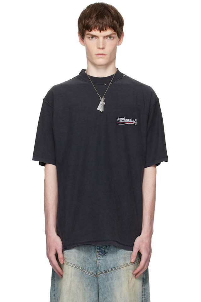 Футболка "Изнанка политической кампании" Balenciaga, мультиколор
Футболка "Изнанка политической кампании" Balenciaga, мультиколор