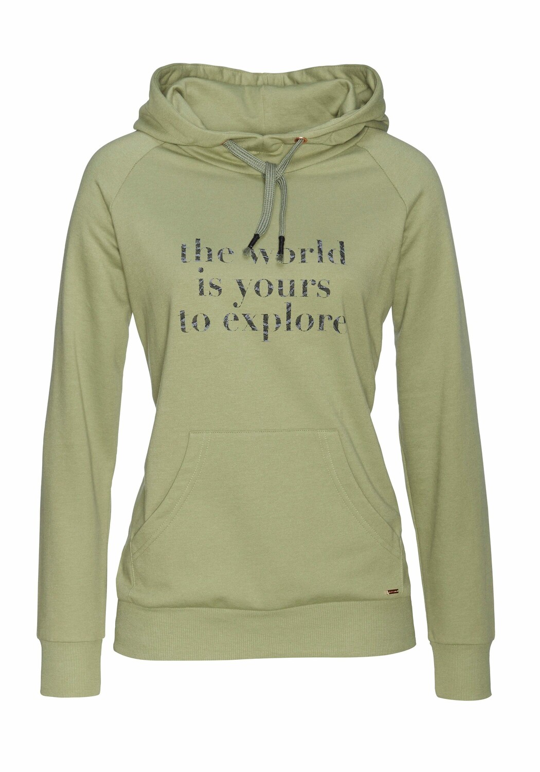 Свитер LASCANA Hoodie, хаки
Свитер LASCANA Hoodie, хаки