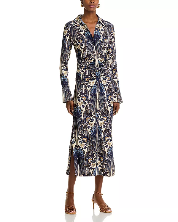 Платье Ширли средней длины с воротником и пуговицами спереди Cara Cara, мультиколор
Платье Ширли средней длины с воротником и пуговицами спереди Cara Cara, мультиколор