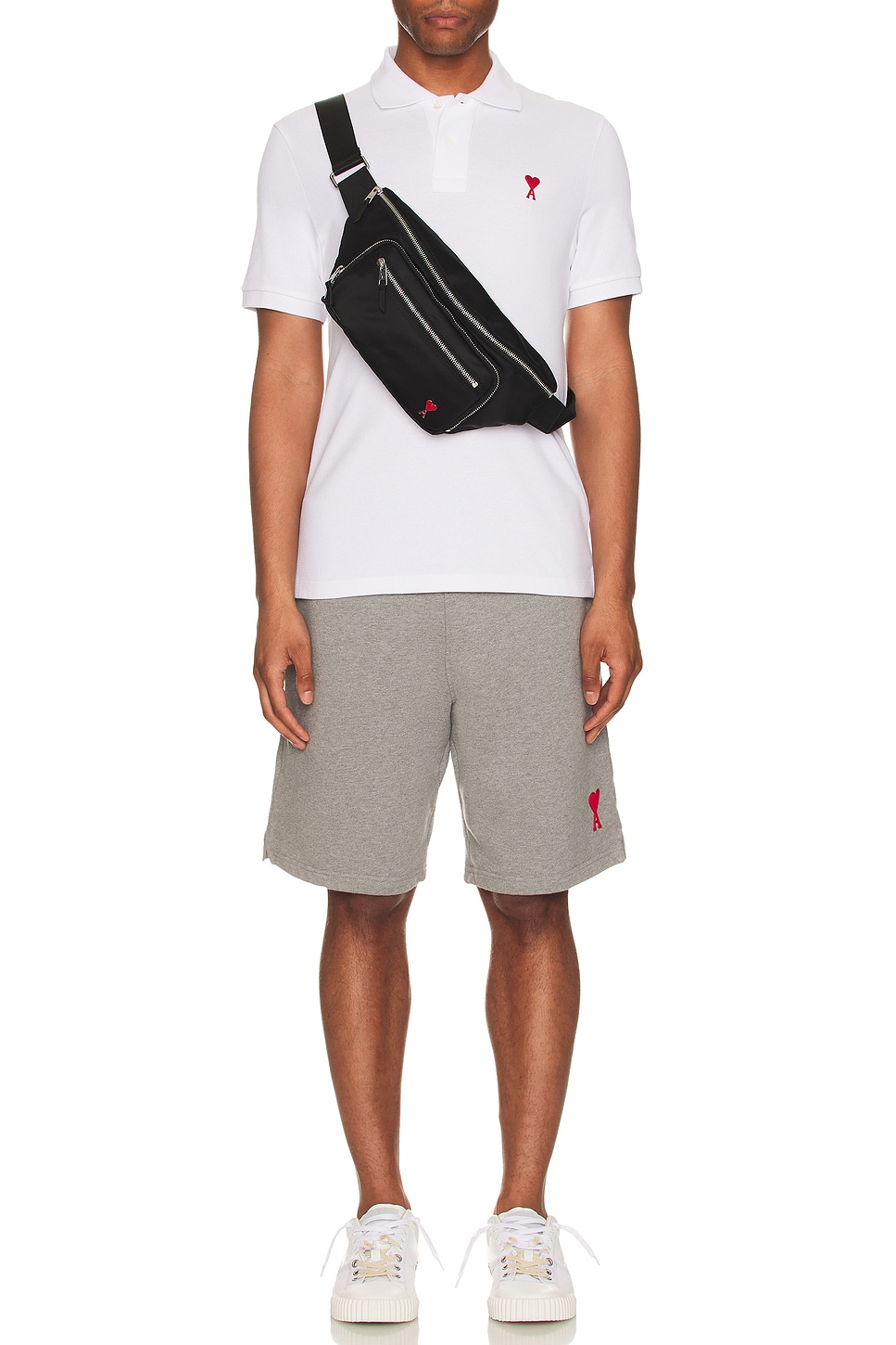 Поло De Coeur Ami Paris, White
Поло De Coeur Ami Paris, White