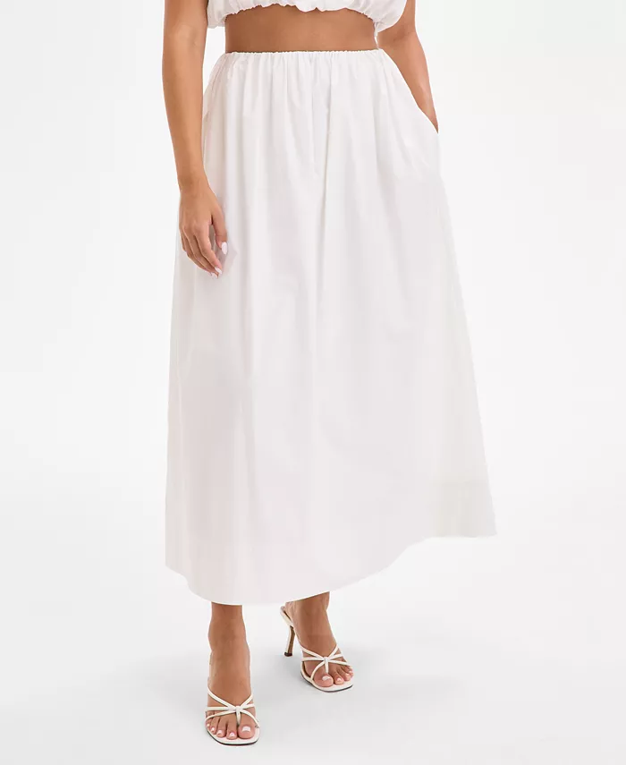 Женская хлопковая юбка макси Nomi French Connection, белый
Женская хлопковая юбка макси Nomi French Connection, белый