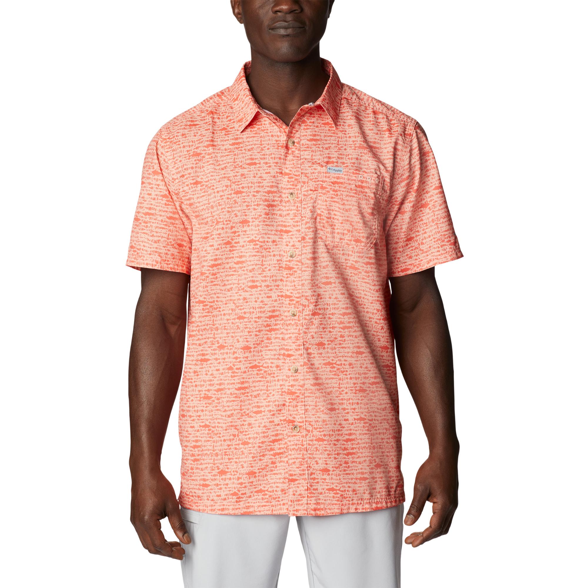 Мужская рубашка PFG Super Slack Tide Camp Columbia, Light Coral Tallyfish
Мужская рубашка PFG Super Slack Tide Camp Columbia, Light Coral Tallyfish