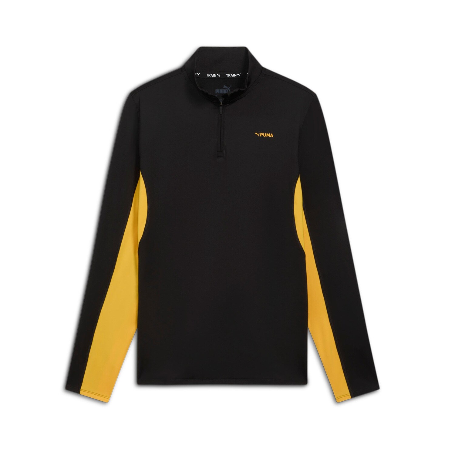 Мужской пуловер с молнией на четверть PUMA FIT Polyspan, цвет Black/Yellow Sizzle
Мужской пуловер с молнией на четверть PUMA FIT Polyspan, цвет Black/Yellow Sizzle