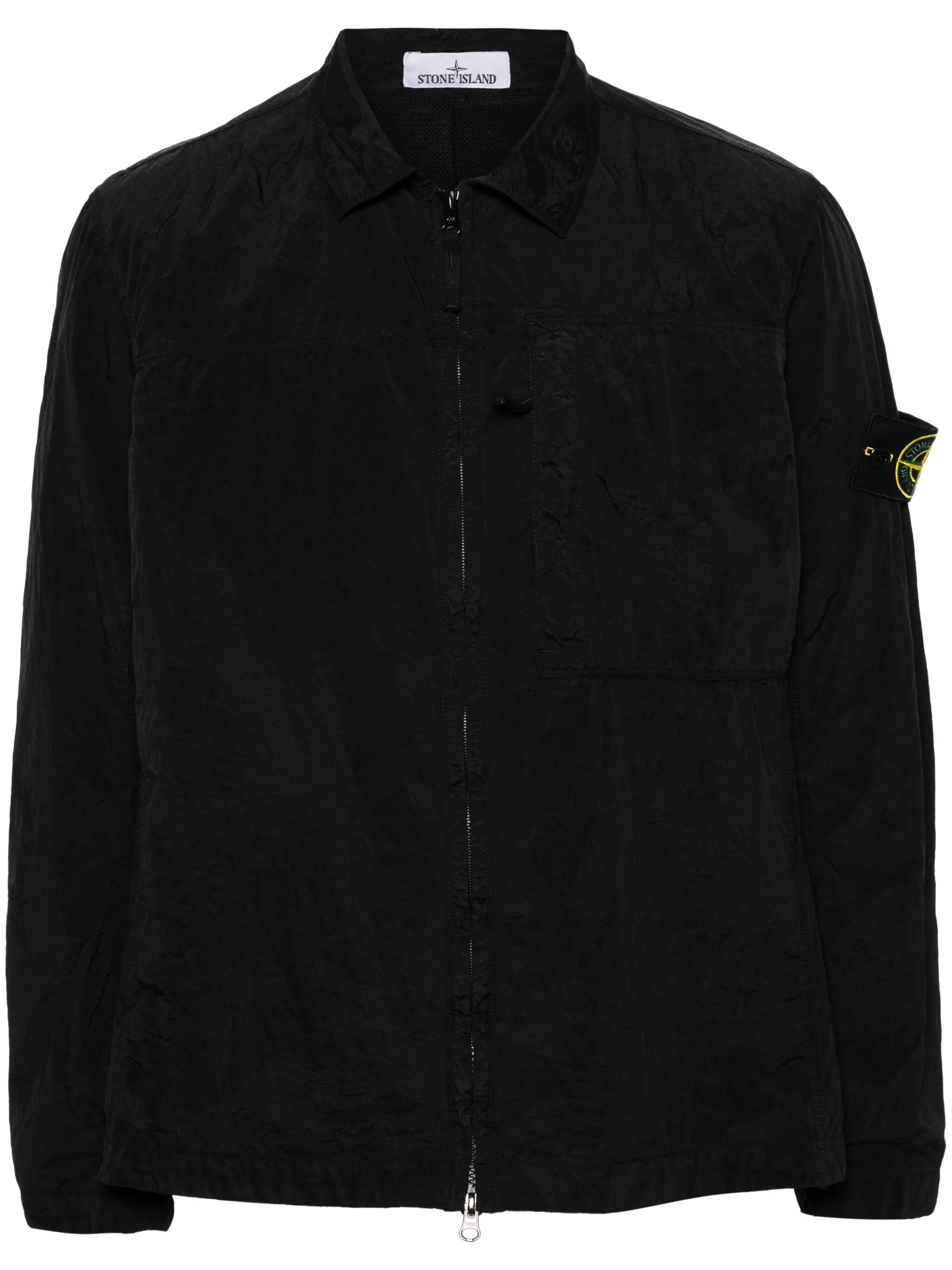 Куртка-рубашка с нашивкой Compass Stone Island, черный
Куртка-рубашка с нашивкой Compass Stone Island, черный