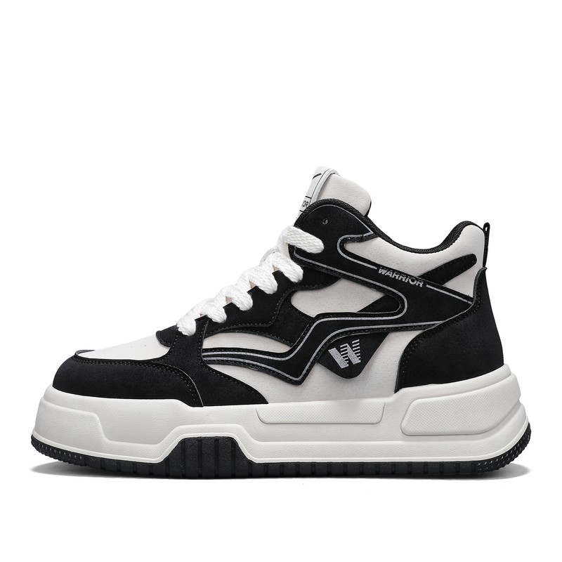 WARRIOR Кроссовки для скейтбординга мужские High top Black
WARRIOR Кроссовки для скейтбординга мужские High top Black