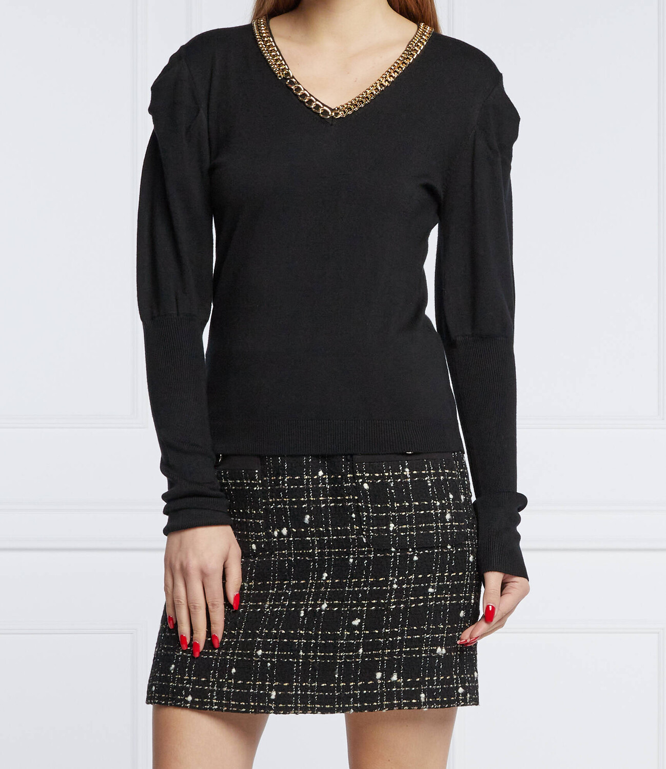 Свитер Liu Jo regular fit, черный
Свитер Liu Jo regular fit, черный