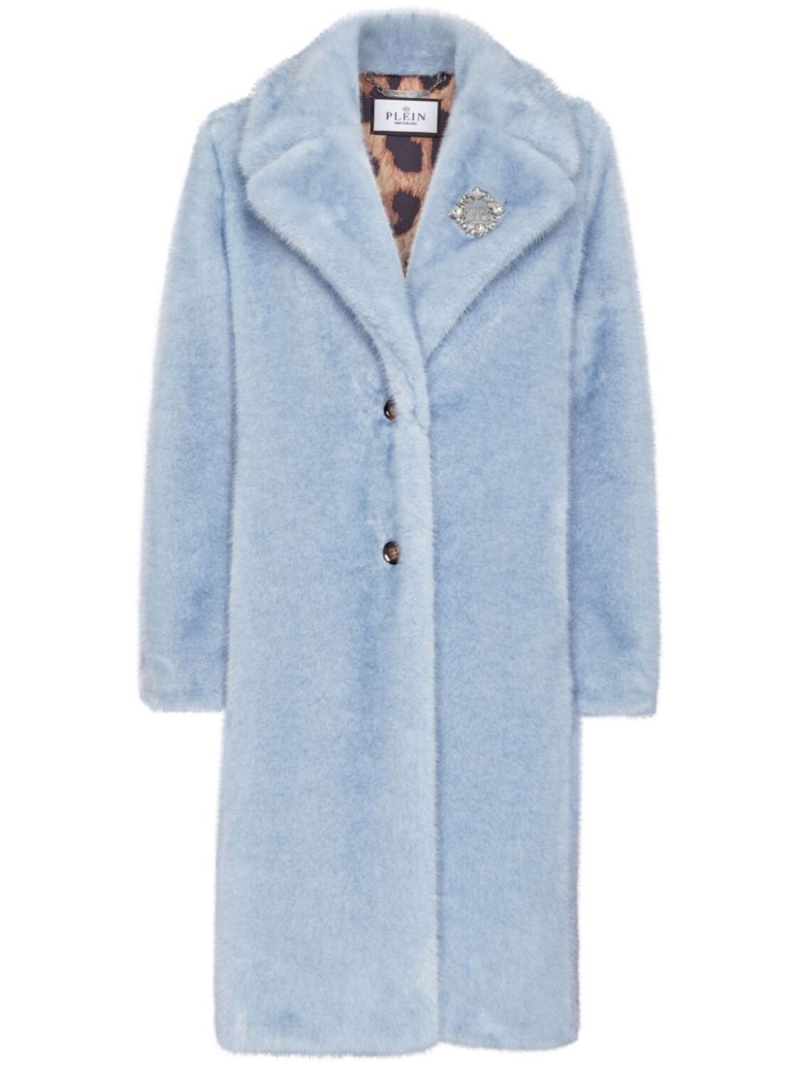 Пальто Philipp Plein из искусственного меха с аппликацией, синий
Пальто Philipp Plein из искусственного меха с аппликацией, синий