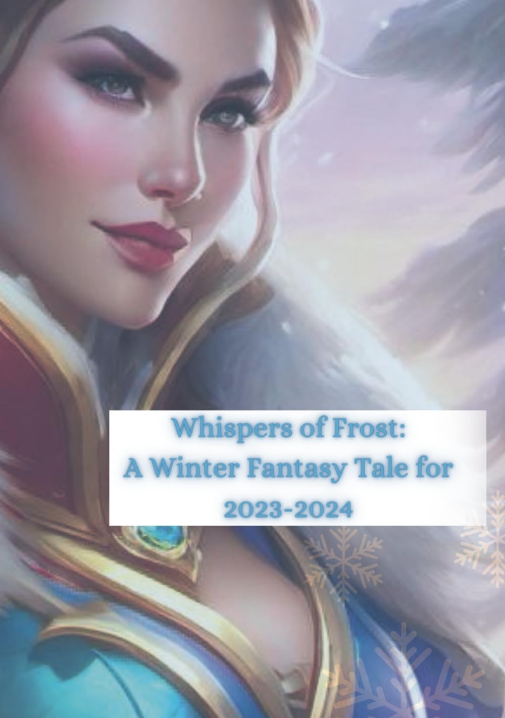 AI Creations- Whispers of Frost: A Winter Fantasy Tale for 2023-2024 (Independently published)
AI Creations- Whispers of Frost: A Winter Fantasy Tale for 2023-2024 (Independently published)