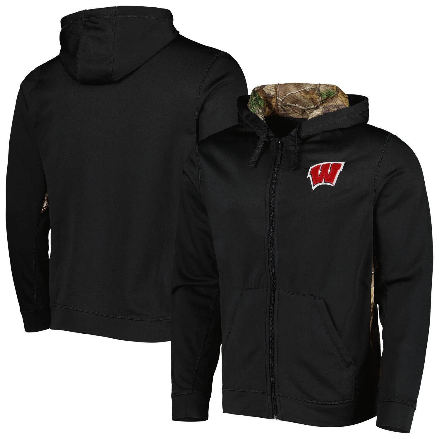 Мужская толстовка с молнией во всю длину Dunbrooke Black/Camo Wisconsin Badgers Decoy
Мужская толстовка с молнией во всю длину Dunbrooke Black/Camo Wisconsin Badgers Decoy