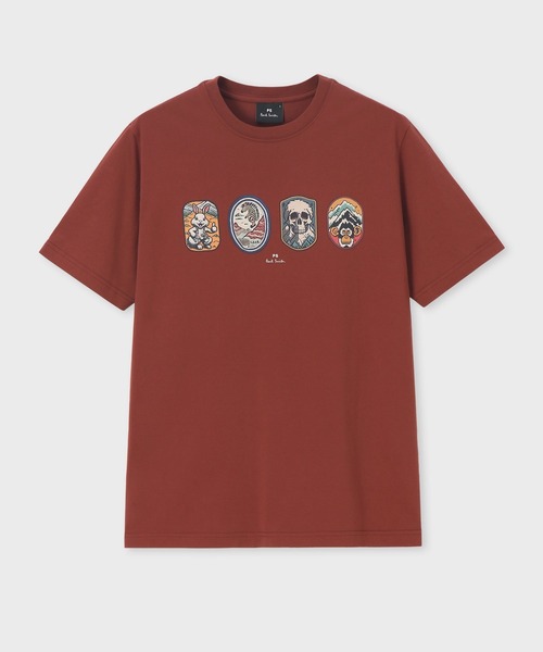 PS Paul Smith Футболка с короткими рукавами, принт "Vintage Patch", Paul Smith, оранжевый
PS Paul Smith Футболка с короткими рукавами, принт "Vintage Patch", Paul Smith, оранжевый