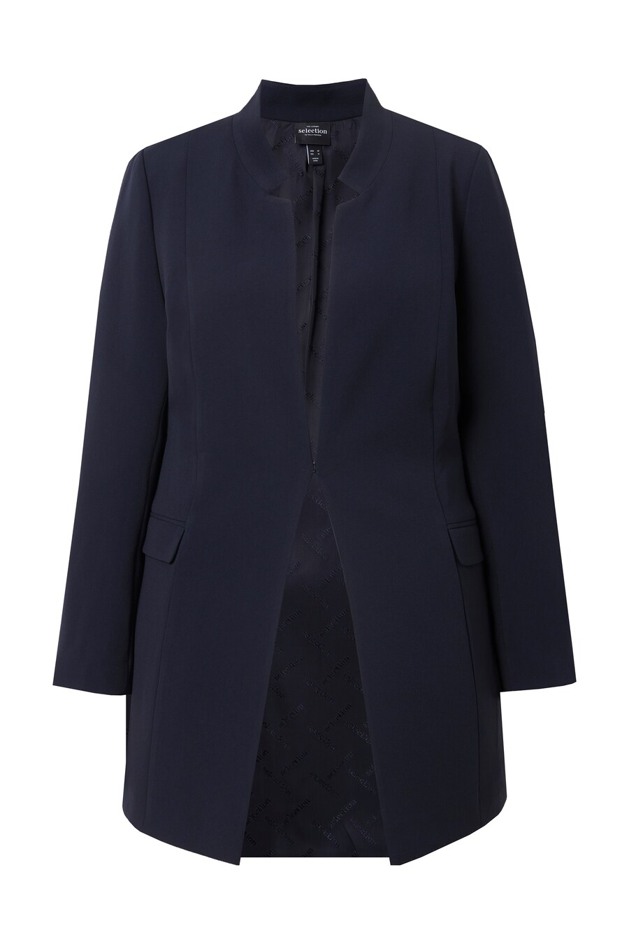 Блейзер Ulla Popken, темно-синий
Блейзер Ulla Popken, темно-синий