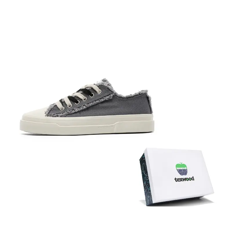 TEXWOOD Кроссовки мужские низкие матовые серые, цвет Gray 
TEXWOOD Кроссовки мужские низкие матовые серые, цвет Gray