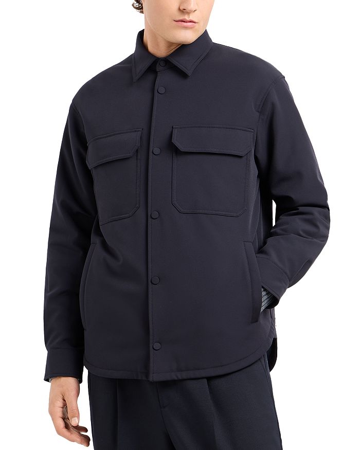 Утепленная рубашка-куртка Emporio Armani, синий
Утепленная рубашка-куртка Emporio Armani, синий