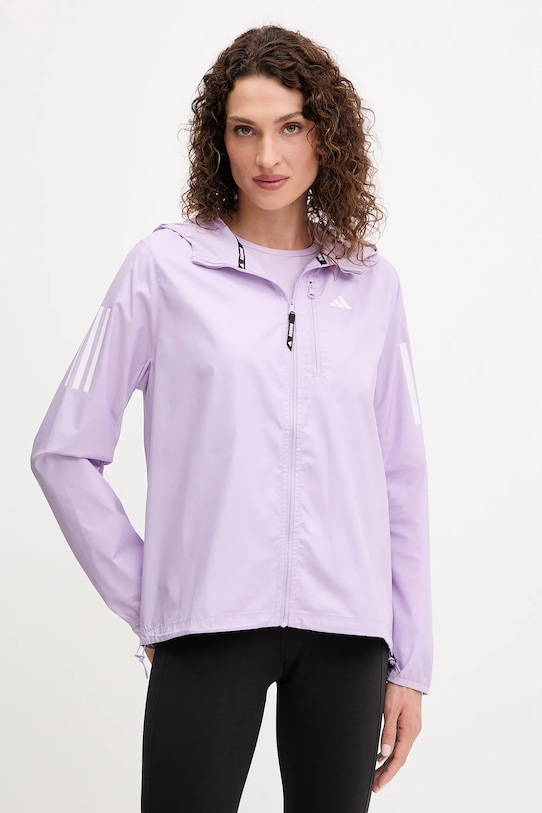 Куртка для бега Own The Run Adidas Performance, фиолетовый
Куртка для бега Own The Run Adidas Performance, фиолетовый