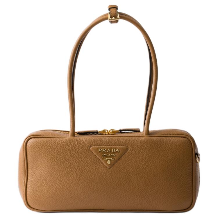Средняя женская сумка через плечо из телячьей кожи Caramel PRADA, basic set (bag+dust bag)
Средняя женская сумка через плечо из телячьей кожи Caramel PRADA, basic set (bag+dust bag)