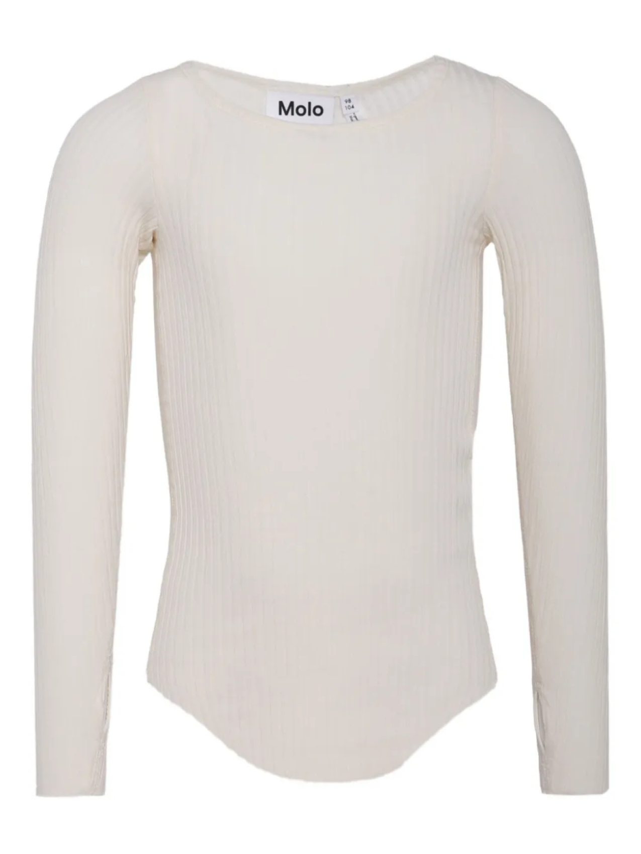 Боди Molo с длинными рукавами и мелкой рубчатой отделкой, нейтральный
Боди Molo с длинными рукавами и мелкой рубчатой отделкой, нейтральный