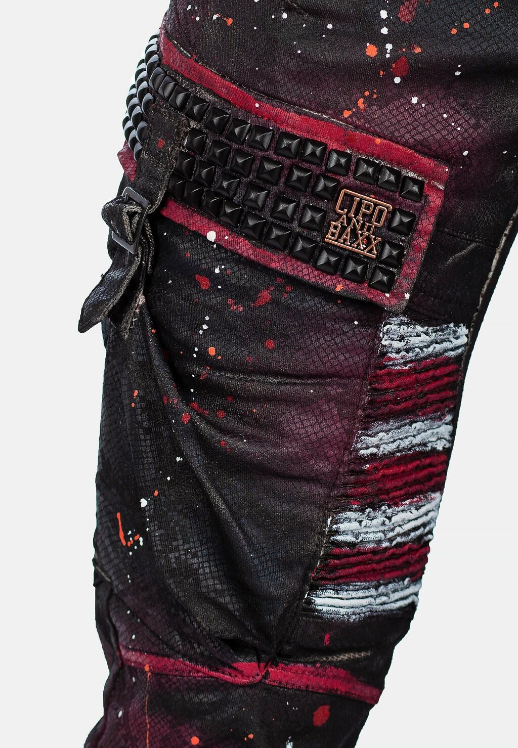 Джинсы зауженного кроя Cipo & Baxx, Бордо
Джинсы зауженного кроя Cipo & Baxx, Бордо