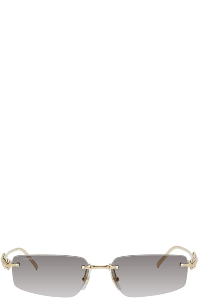 Золотые солнцезащитные очки Clash de Cartier
Золотые солнцезащитные очки Clash de Cartier