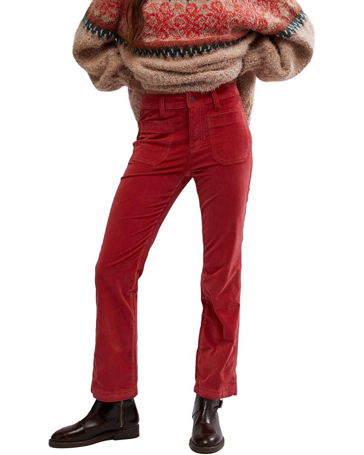 Брюки Free People High Time Kick Flare, цвет Red Dahlia
Брюки Free People High Time Kick Flare, цвет Red Dahlia