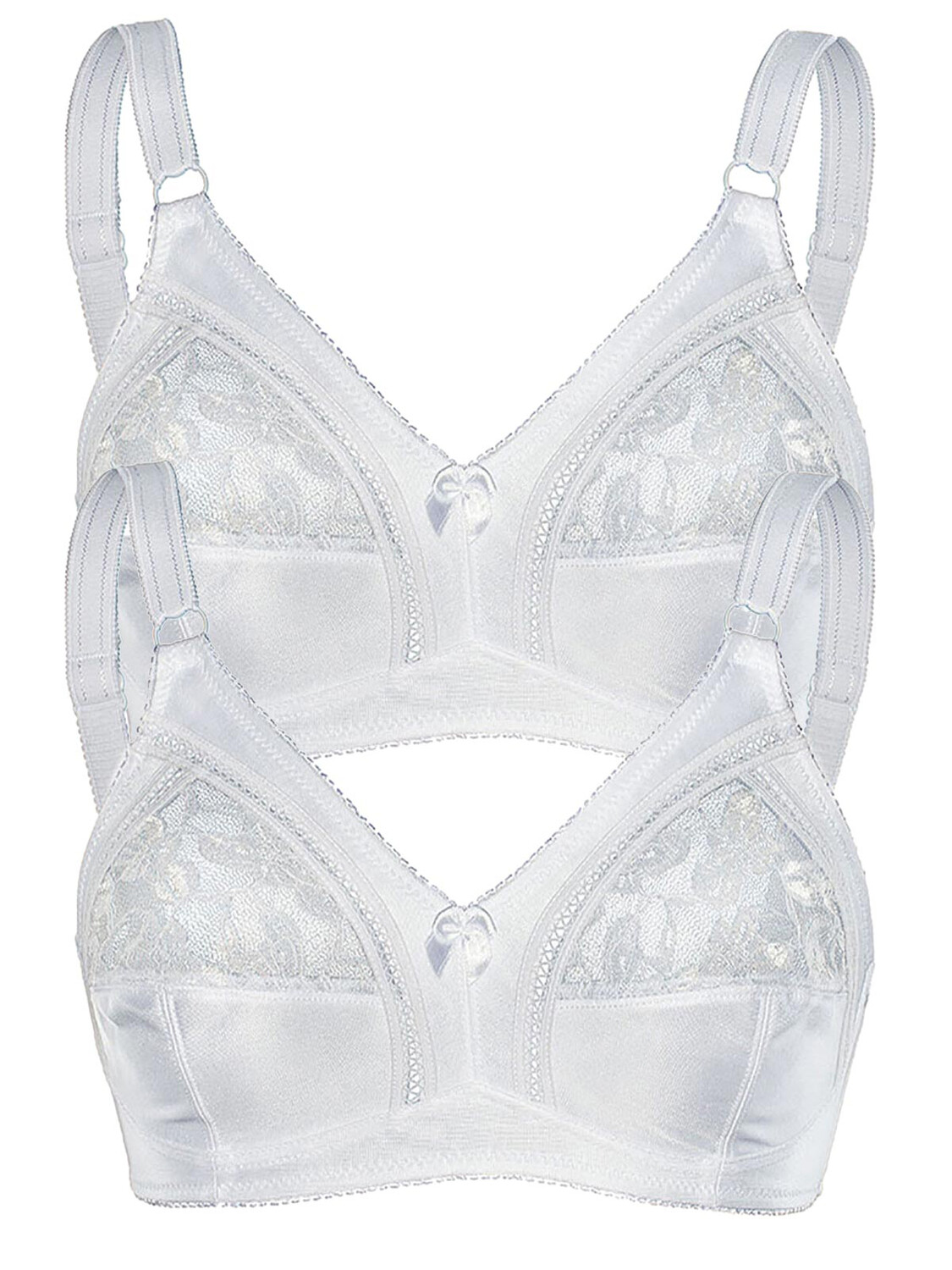 Бюстгальтер без косточек Sassa 2er Sparpack Soft BH ohne Bügel, цвет Weiss Weiss
Бюстгальтер без косточек Sassa 2er Sparpack Soft BH ohne Bügel, цвет Weiss Weiss