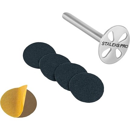 Pododisc 10 мм педикюр с 5 белыми сменными пилками 180 Grit Professional Staleks
Pododisc 10 мм педикюр с 5 белыми сменными пилками 180 Grit Professional Staleks
