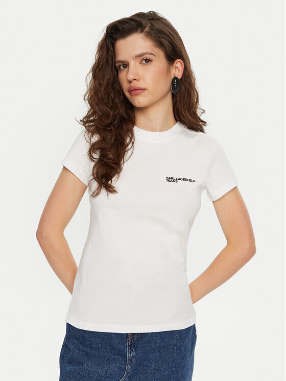 Футболка узкого кроя Karl Lagerfeld Jeans, белый
Футболка узкого кроя Karl Lagerfeld Jeans, белый