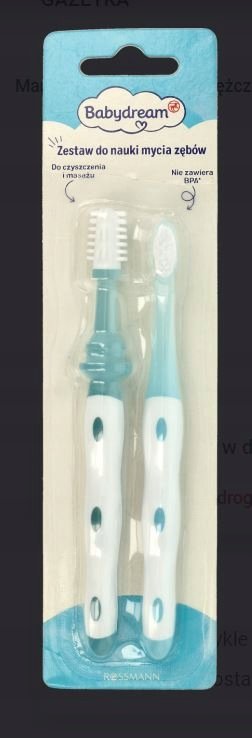 Babydream Первая зубная щетка для детей. Обучающий набор для чистки зубов
Babydream Первая зубная щетка для детей. Обучающий набор для чистки зубов