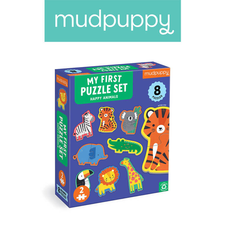 Пазл Mudpuppy, First Happy Animals 2 детали
Пазл Mudpuppy, First Happy Animals 2 детали