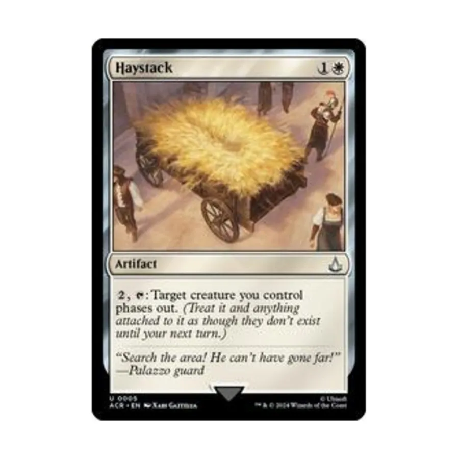 CCG Стог сена (U), MTG - Universes Beyond: Assassin's Creed 
CCG Стог сена (U), MTG - Universes Beyond: Assassin's Creed