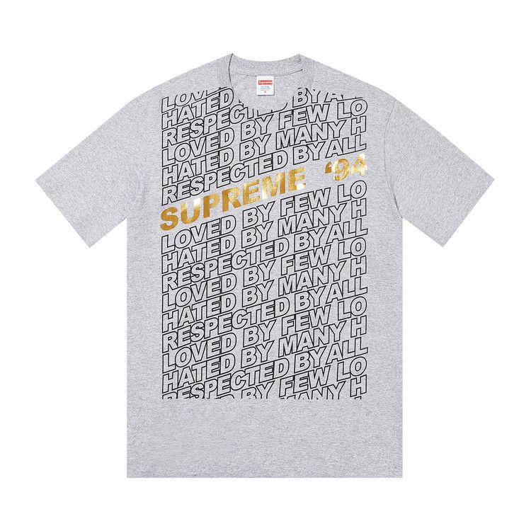 Футболка Supreme Respected Tee, Heather Grey
Футболка Supreme Respected Tee, Heather Grey