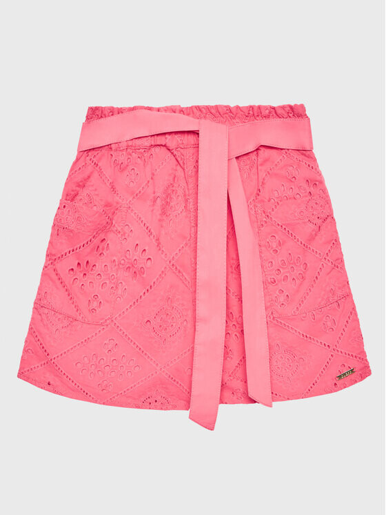 Тканевые шорты свободного кроя Guess, розовый
Тканевые шорты свободного кроя Guess, розовый