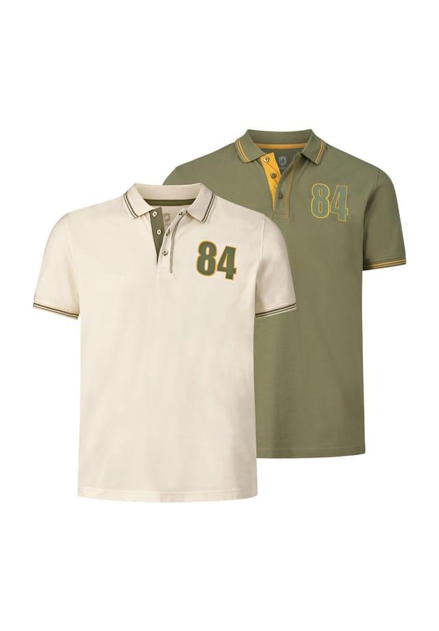 Двойная упаковка рубашки поло berau Jan Vanderstorm, белый
Двойная упаковка рубашки поло berau Jan Vanderstorm, белый