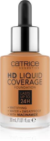 Водостойкая жидкая основа с матовой отделкой Catrice HD Liquid Coverage Foundation, 082 Warm Caramel 30 ml
Водостойкая жидкая основа с матовой отделкой Catrice HD Liquid Coverage Foundation, 082 Warm Caramel 30 ml