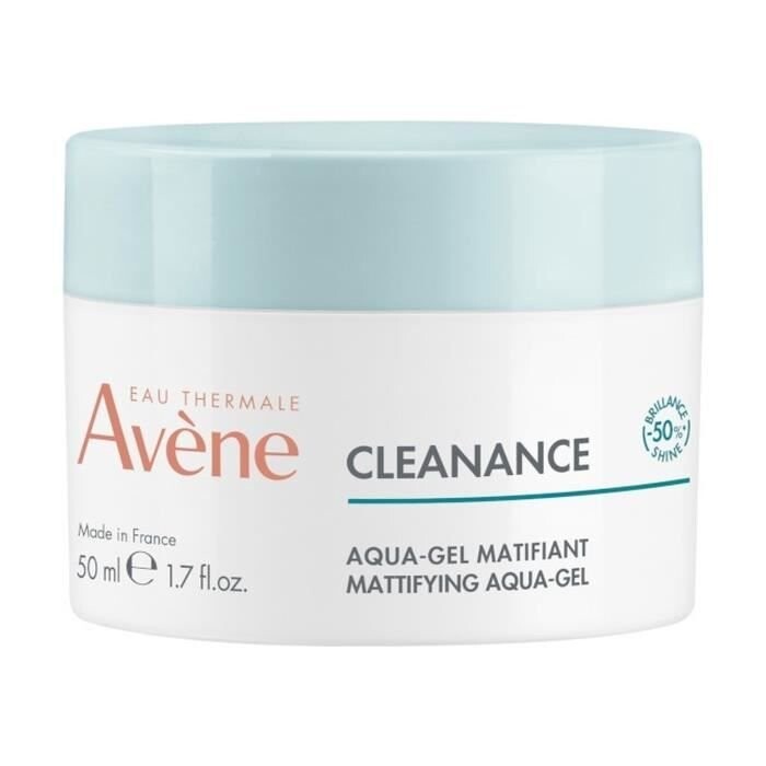 Avene Cleanance, Аква-гель матирующий для чувствительной кожи, 50мл
Avene Cleanance, Аква-гель матирующий для чувствительной кожи, 50мл