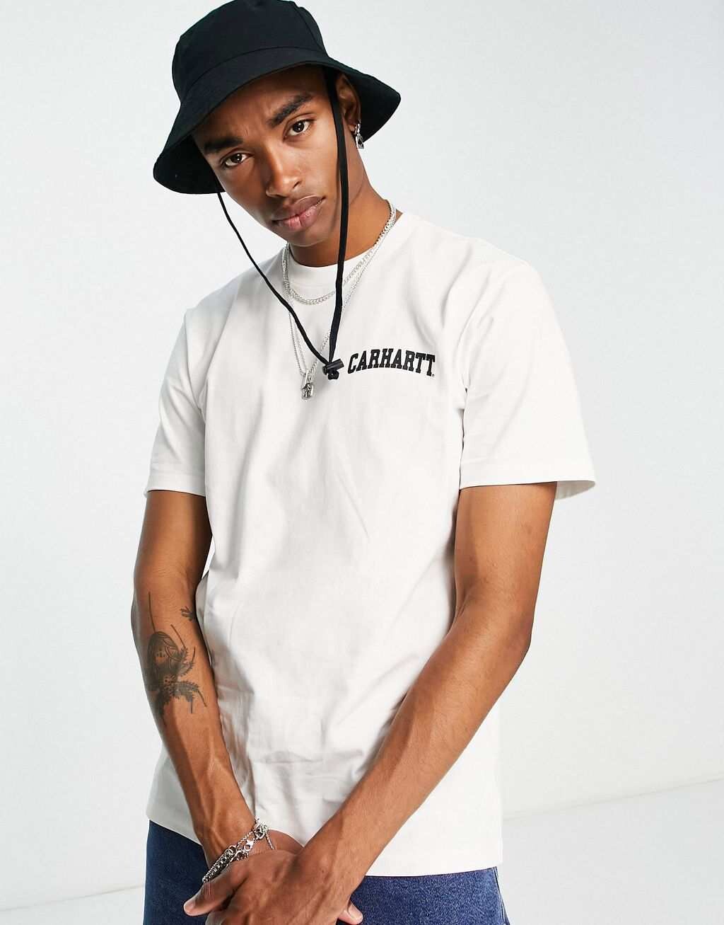 Белая футболка с надписью Carhartt WIP University, Белый, Белая футболка с надписью Carhartt WIP University
Белая футболка с надписью Carhartt WIP University, Белый, Белая футболка с надписью Carhartt WIP University