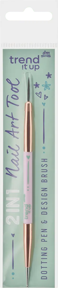 Аксессуары для дизайна ногтей Инструмент 2в1 2мл trend !t up 
Аксессуары для дизайна ногтей Инструмент 2в1 2мл trend !t up