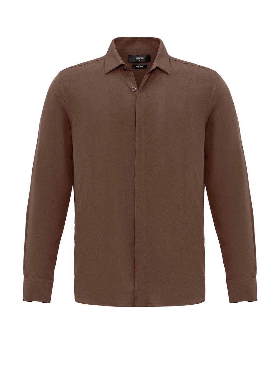 Рубашка на пуговицах классического кроя Antioch, коричневый
Рубашка на пуговицах классического кроя Antioch, коричневый