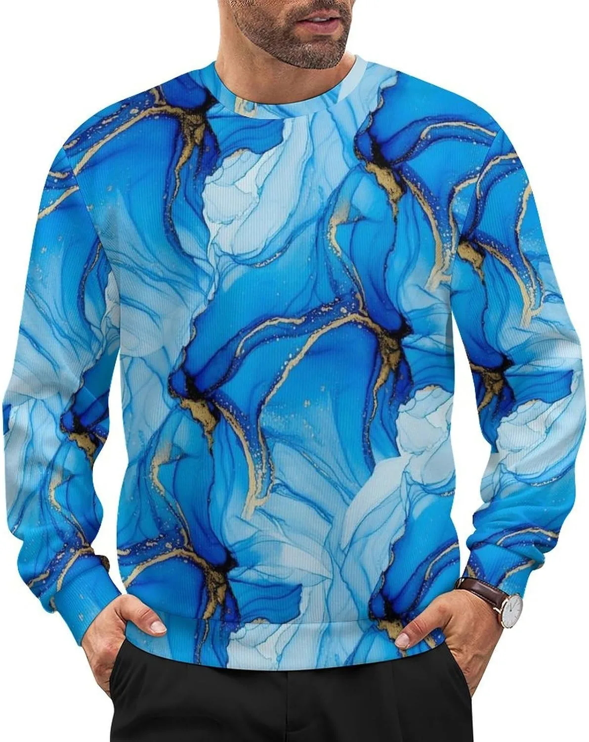 Мужской свитер с длинным рукавом, мягкий и свободный Meaudiwes
Мужской свитер с длинным рукавом, мягкий и свободный Meaudiwes