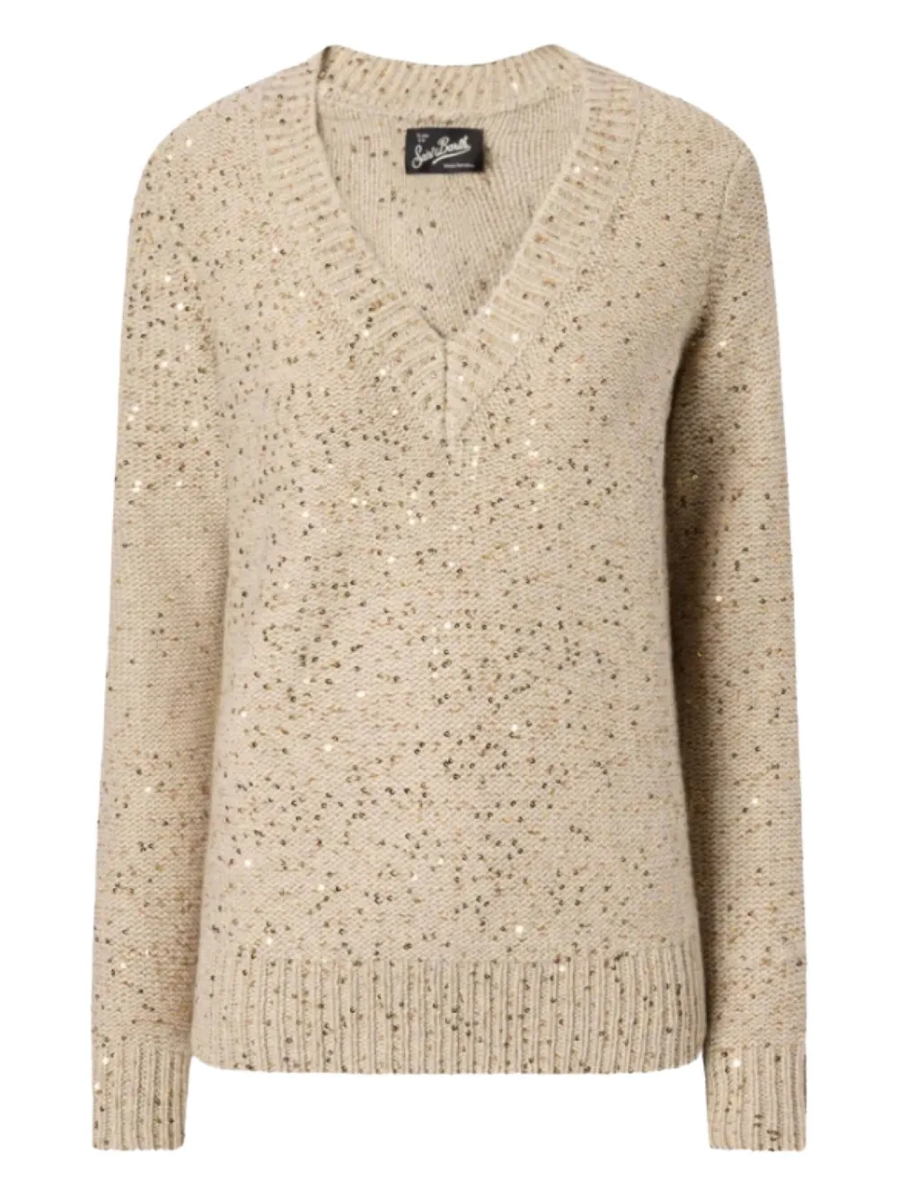 Свитер с V-образным вырезом Mc2 Saint Barth, коричневый
Свитер с V-образным вырезом Mc2 Saint Barth, коричневый