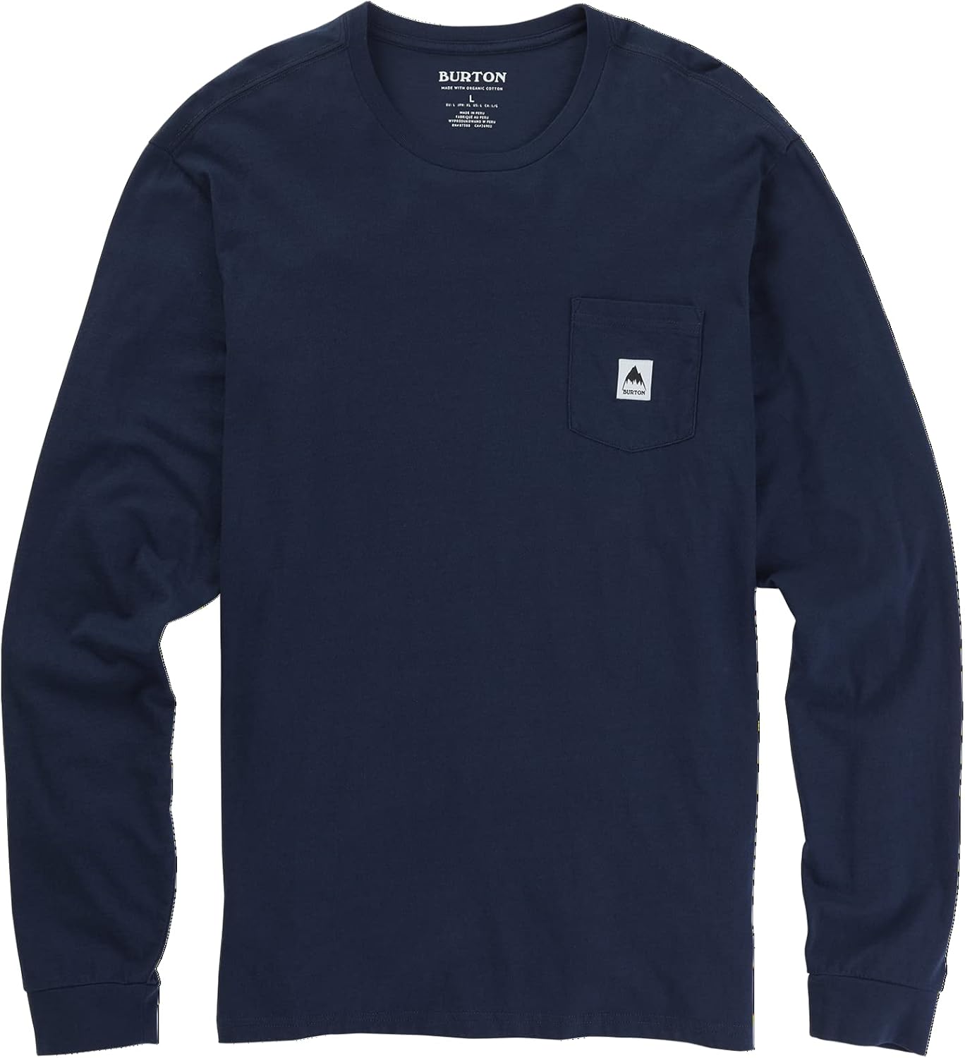 Мужская футболка Burton Colfax с длинным рукавом, Dress Blue
Мужская футболка Burton Colfax с длинным рукавом, Dress Blue