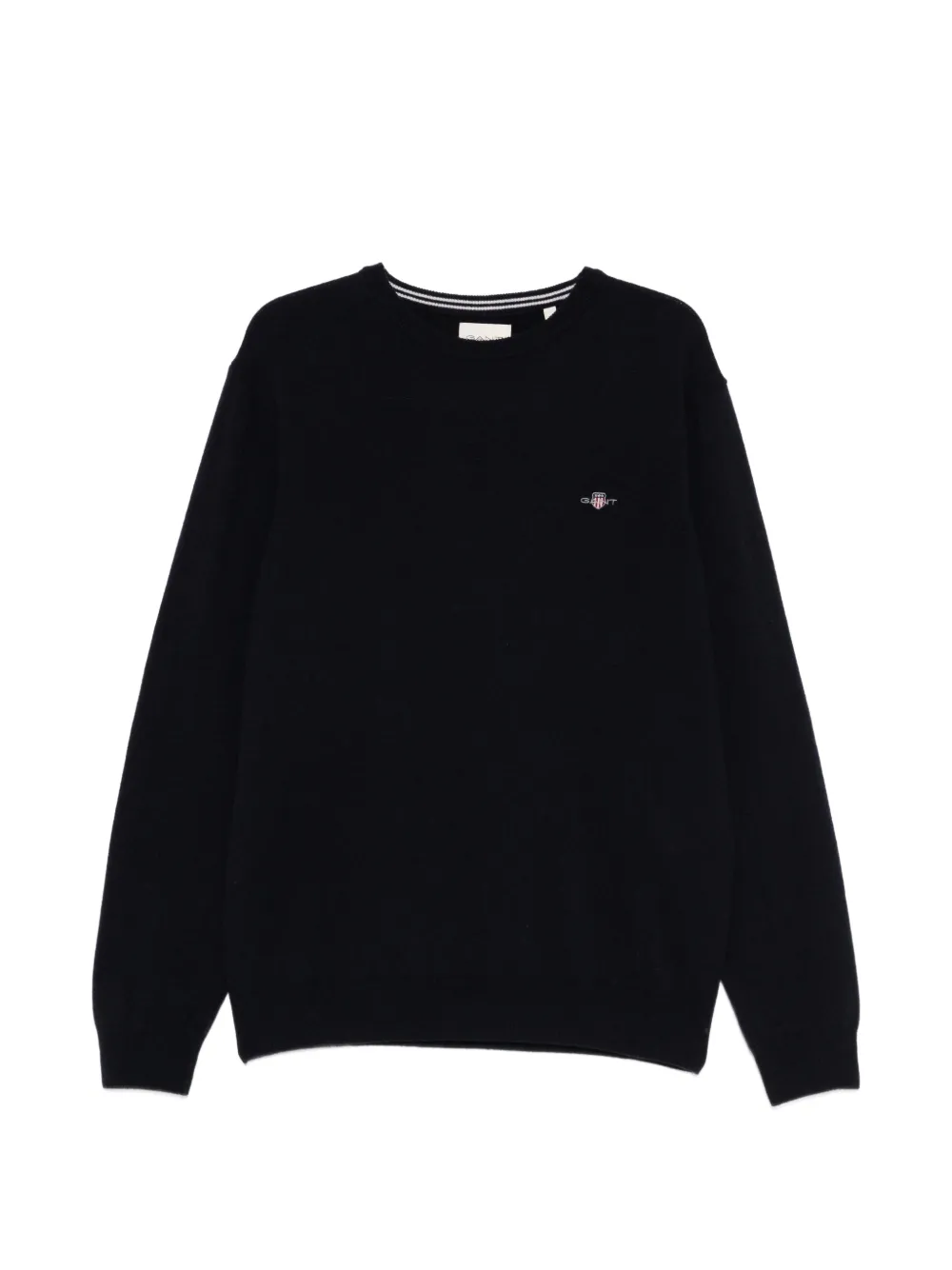 Джемпер с круглым вырезом и логотипом Gant, синий
Джемпер с круглым вырезом и логотипом Gant, синий